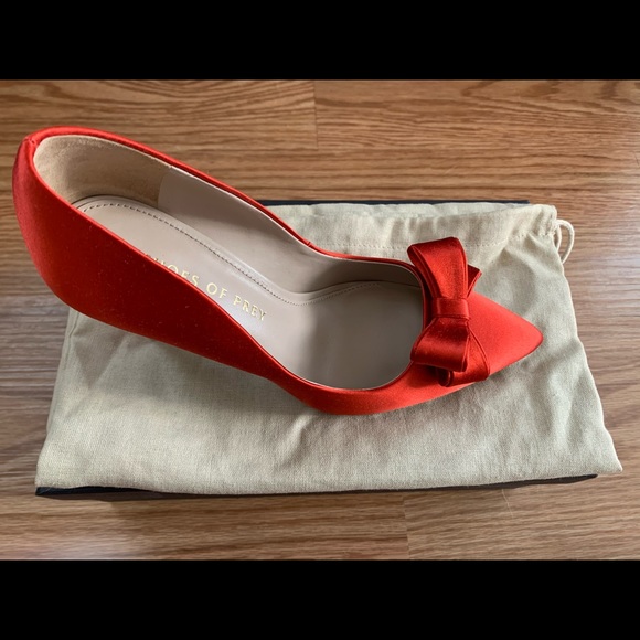 Shoes Of Prey—Red pump—-like new - Picture 2 of 3